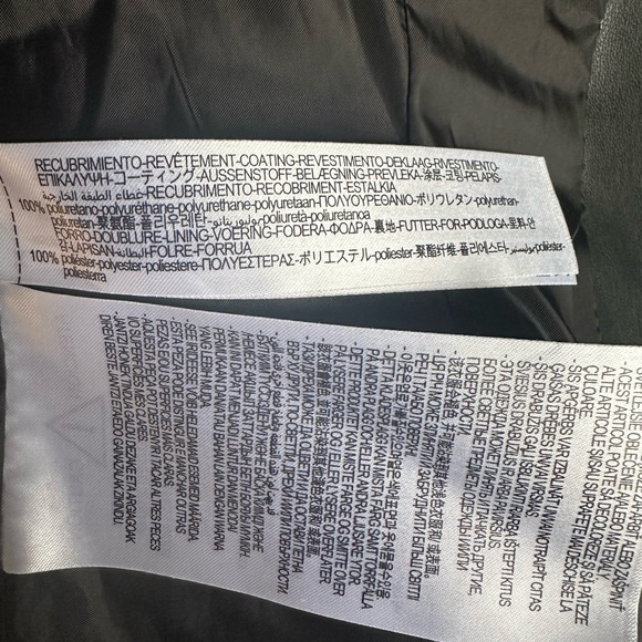 ZARA - Vegan leather jacket - Picture 9 of 9